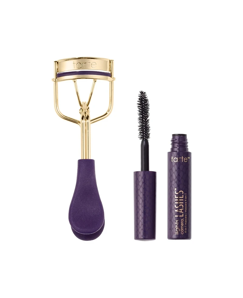 Tarte Picture Perfect Eyelash Curler & Deluxe Lights, Camera, Lashes Mascara
