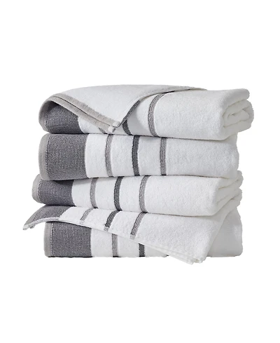 Linery & Co. Luxurious Cotton Decorative -Piece Bath Towel Set