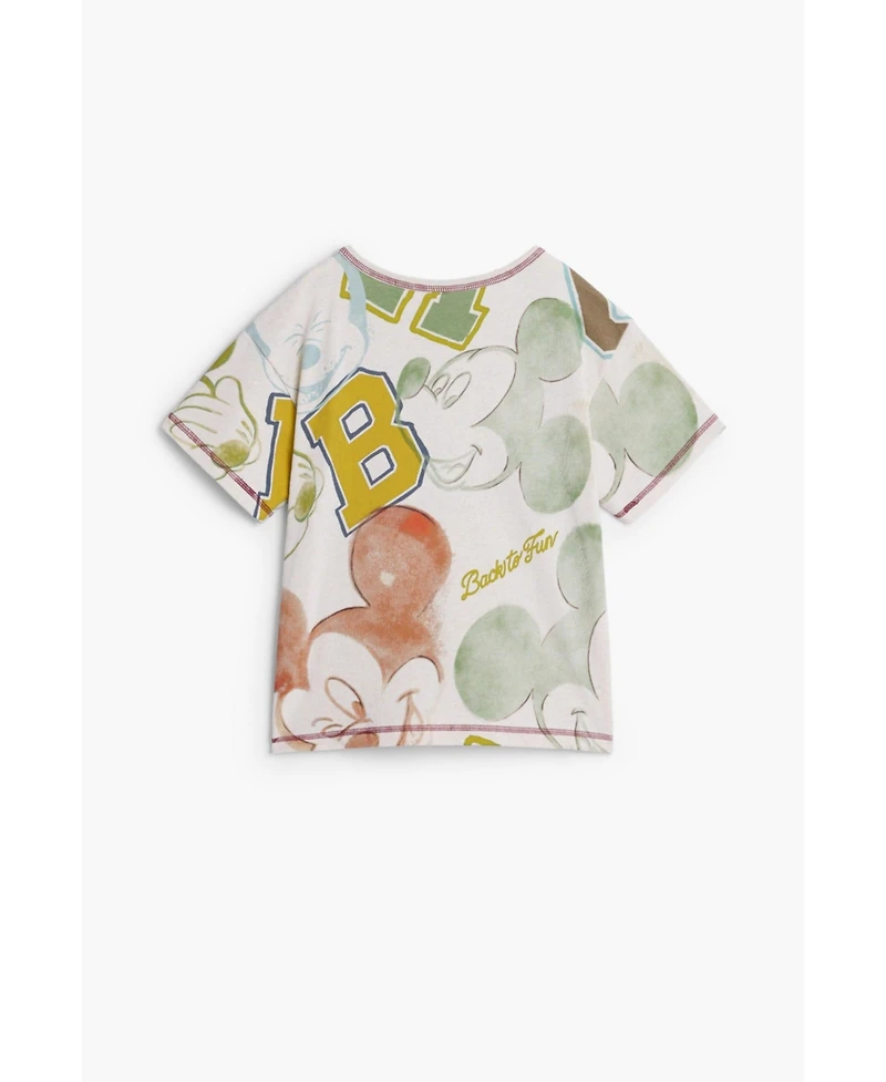 Desigual Girls Girls's Mickey Printed T-shirt