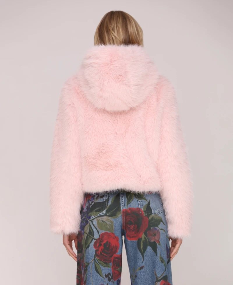 Avec Les Filles Women's Cropped Long Sleeve Jacket