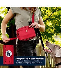 Compo Dog Poop Bags, 90 Bags, Ruby Red