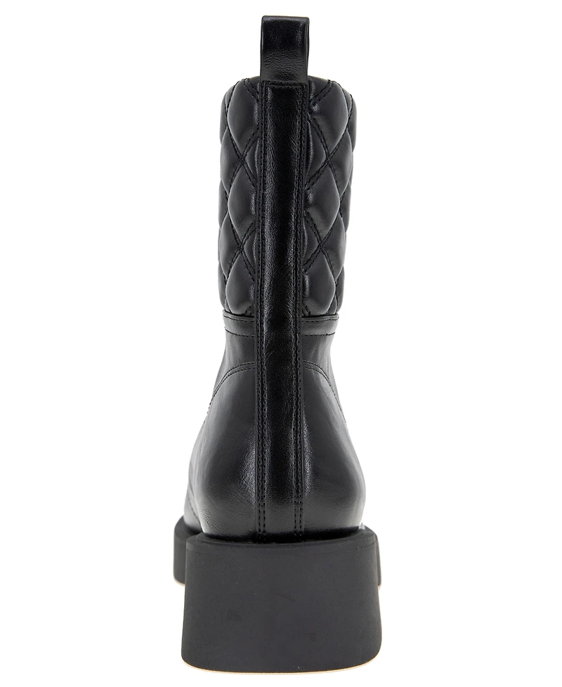 Kenneth Cole Reaction Women's Salinda Almond Toe Combat Boots