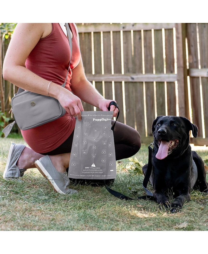 Compo Dog Poop Bags, 180 Bags, Charcoal Gray