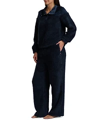 Tommy Hilfiger Women's 2-Piece Long Sleeves Top and High Waist Pants Set