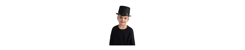 Dress Up America Kids Tuxedo Top Hat