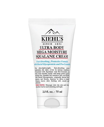 Kiehl's Since 1851 Ultra Body Mega Moisture Cream, 2.5 oz.