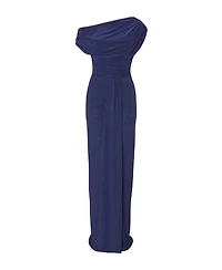 Quiz Women's Soft Touch Off Shoulder Ruched Maxi Dress