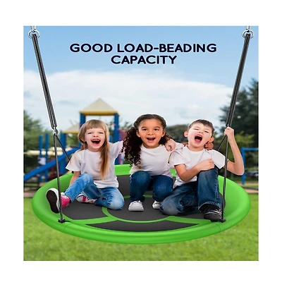 43" Saucer Swing (Kids & Adults): 700lbs Capacity, Waterproof