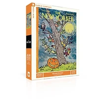 New York Puzzle Company Moonlit Mischief 500 Piece Puzzle