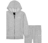 Under Armour Boys 2T-7 2-Piece Ua Logo Hoodie and Pants Set
