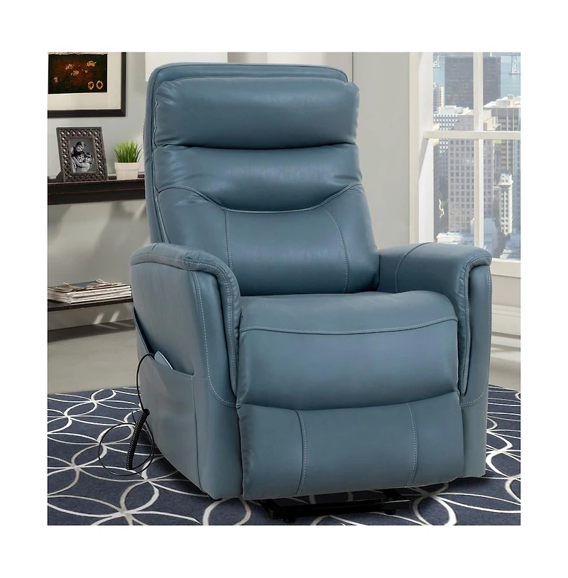 Parker Living Softy Azure Power Lift Recliner with Articulating Headrest Two Pack