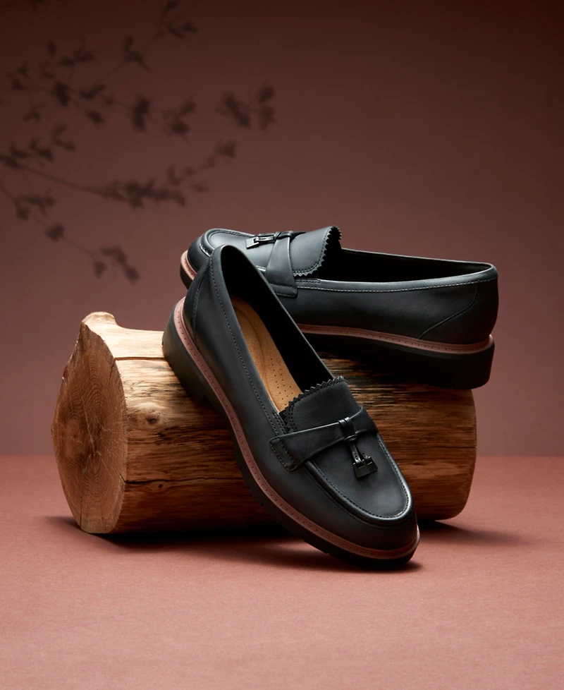 Clarks Women's Westlynn Bella Lug-Sole Comfort Loafers