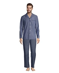 Lands' End Men's Tall Essential Pajama Shirt