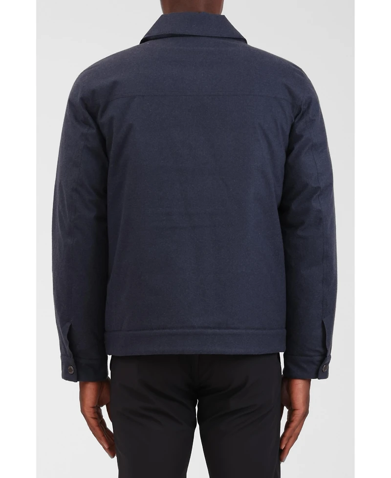 Bagatelle Homme Men's Faux Wool Trucker Jacket