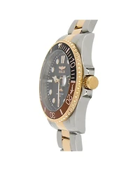 Invicta Men's 44717 Pro Diver Quartz 3 Hand Black Dial Watch