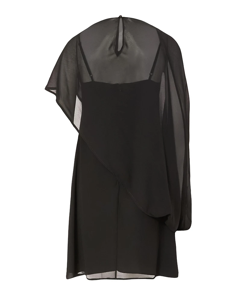 Quiz Women's Chiffon Two-in-One Mini Dress