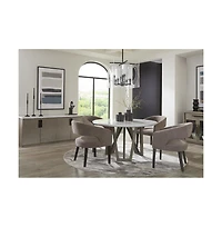 Parker House Furniture Pure Modern Dining Barrel Dining Chair Two Pack