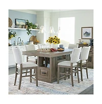Parker House Furniture Sundance Dining - Sandstone Upholstered Counter Chair Two Pack