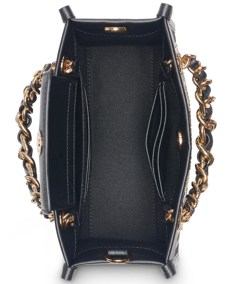 Karl Lagerfeld Paris Savoie Leather Tote Handbag