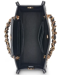 Karl Lagerfeld Paris Savoie Leather Tote Handbag