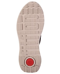 FitFlop Women's F-Mode Flow Sequin Suede Leather Sneakers