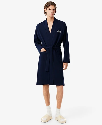 Lacoste Men's Thermal Loungewear Robe