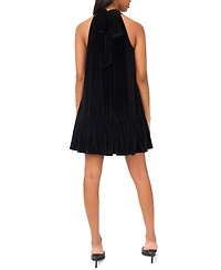 CeCe Women's Sleeveless Halter Neck Dress