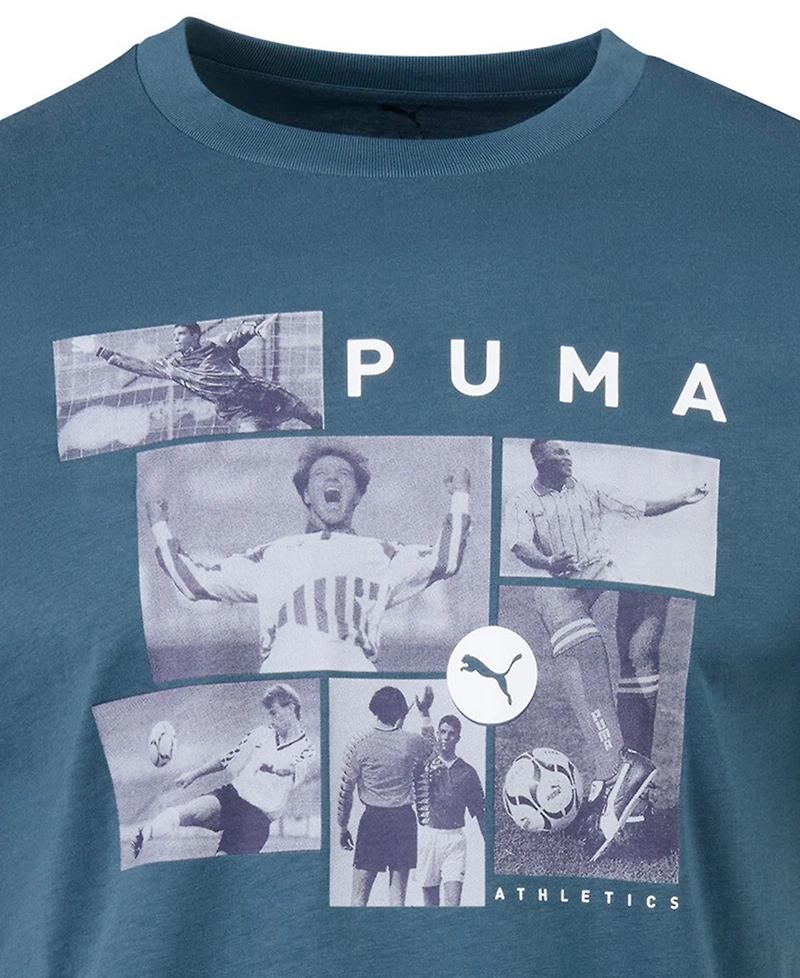Puma Men's Soccer Photo Real Short Sleeve T-Shirt