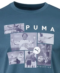 Puma Men's Soccer Photo Real Short Sleeve T-Shirt