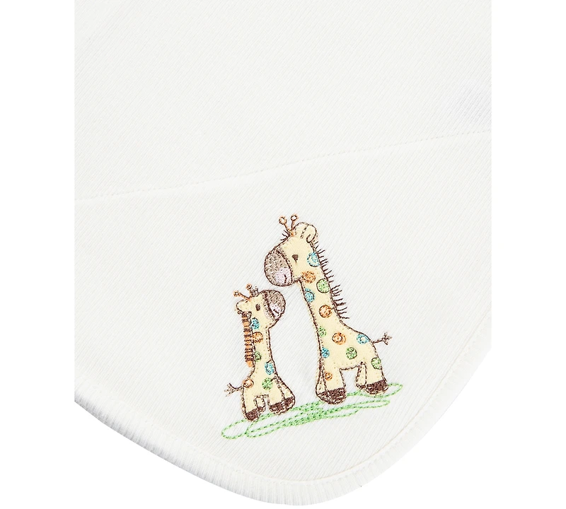 Little Me Baby Boys or Baby Girls Giraffe Receiving Blanket