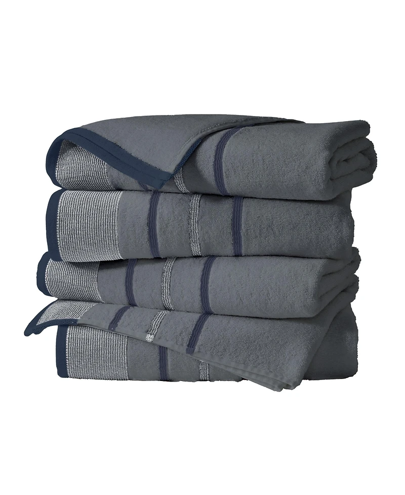 Linery & Co. Luxurious Cotton Decorative -Piece Bath Towel Set