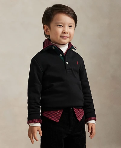 Polo Ralph Lauren Toddler & Little Boys 2T-7 Plaid Sweatshirt