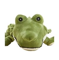 Warmies Microwavable Plush Alligator with French Lavender Scent - Soothing Comfort & Weighted - Soft Toy for All Ages