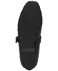 Dv Dolce Vita Women's Mulaney Woven Mary Jane Ballet Flats
