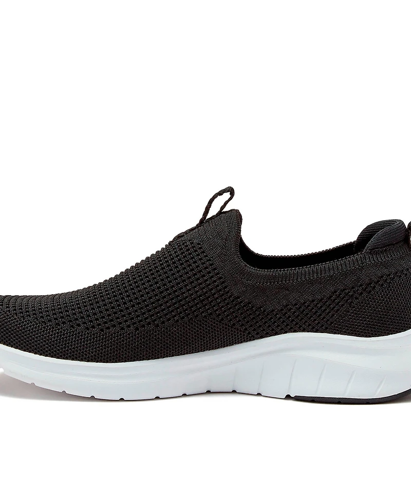 Lands' End Women's Casual Knit Slip On Sneakers