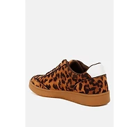 London Rag Prowler Leopard Chunky Sneakers Women