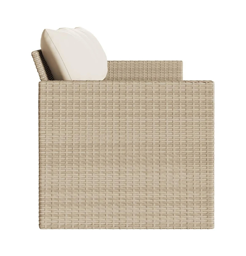 Garden Sofa Beige, Cream White