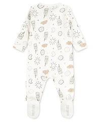 Huggies Baby Boys Full-Zip Sleep and Play Footed Coverall