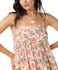 O'Neill Juniors' Saltwater Solids Rilee Crinkle Cover-Up Mini Dress