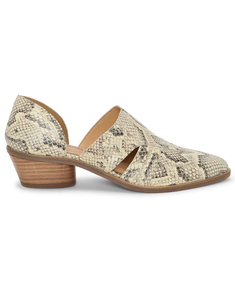 Lucky Brand Women's Minnsy Cutout Low-Heel Shooties