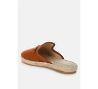 London Rag Nazaya Horsebit Detail Espadrilles Mules Women