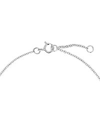 Macy's Cubic Zirconia Cross Bracelet (0.24 ct. t.w.) in Sterling Silver