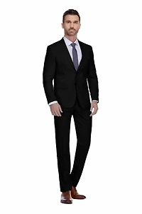 Gino Vitale Men's 2-Piece Stretch Slim-Fit Suit