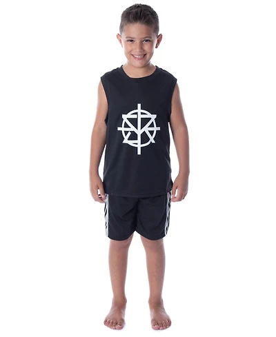 Wwe Boys Seth Rollins For The Greater Good Tank Short Sleep 2PC Pajama Set