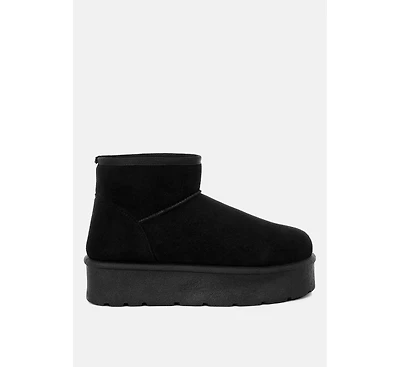 London Rag Derta Soft Microfiber Snow Boots Women