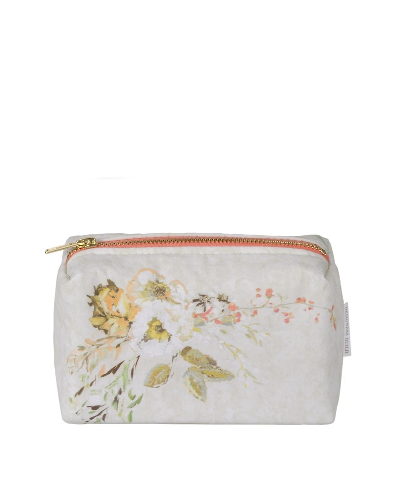 Margaretta Sepia Small Toiletry Bag