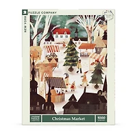 New York Puzzle Company Christmas Market 1000 Piece Puzzle