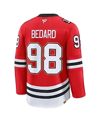 Fanatics Men's Connor Bedard Red Chicago Blackhawks Centennial Premium Jersey