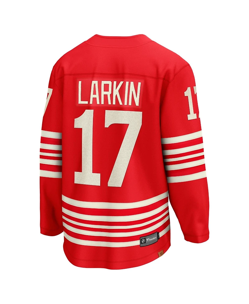Fanatics Men's Dylan Larkin Red Detroit Wings Centennial Breakaway Jersey