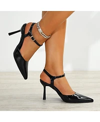 Berness Cesia Ankle Strap Heels